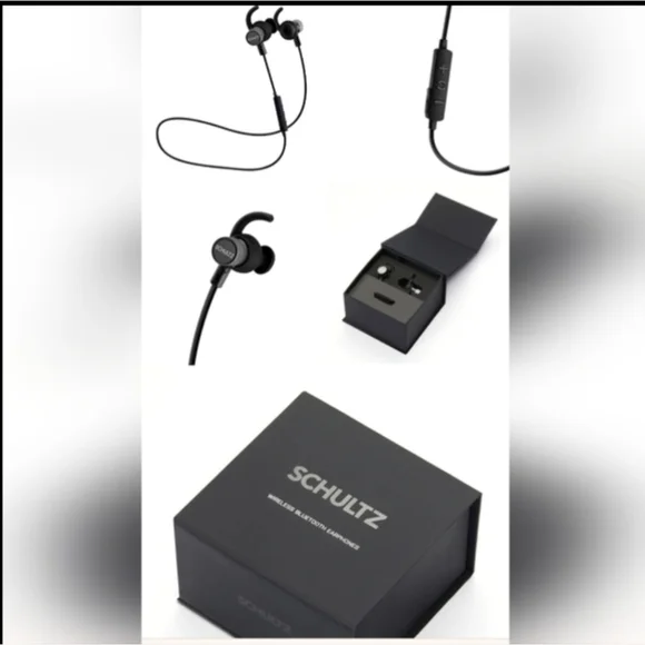 Schulz Wireless Earphones Bluetooth In Ear Q-Tech Cordless Ear phone Ear buds - Picture 4 of 10